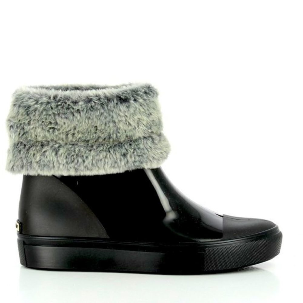 * Lemon Jelly Irena Black Ankle Boots Size 37/5.5